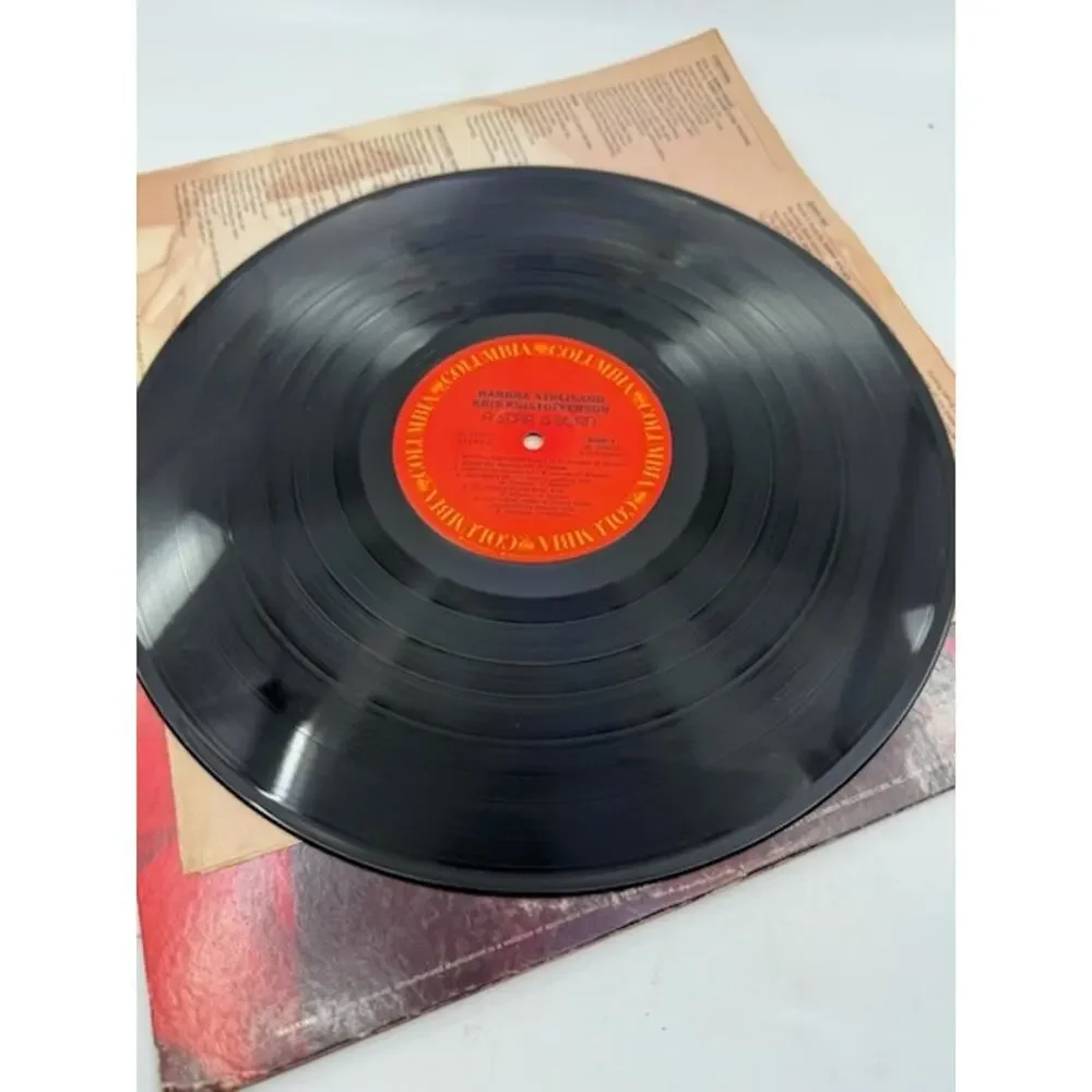 Streisand, Kristofferson – A Star Is Born 1976 Vinyl Album Record - Picture 5 of 7